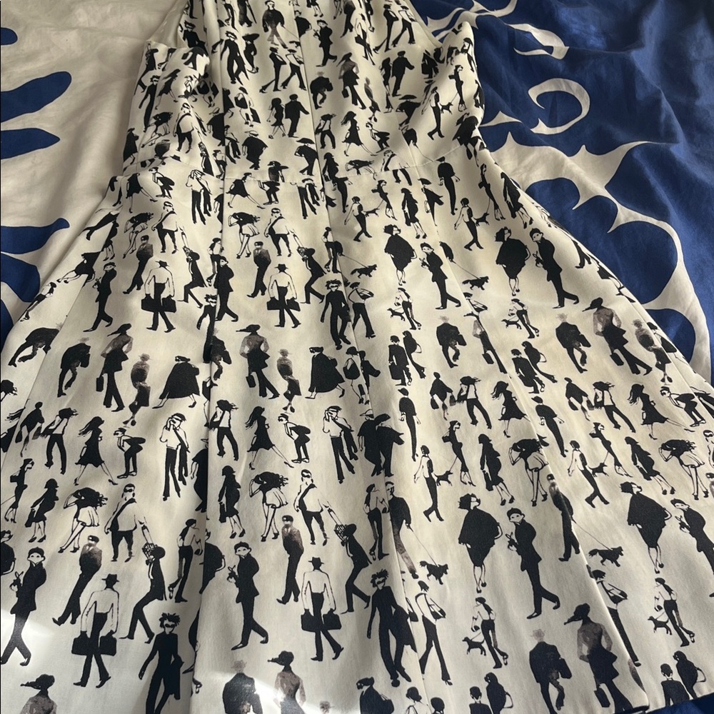 Akris Punto People Watching A-Line Sleeveless Mini dress Size 4 - Picture 7 of 14